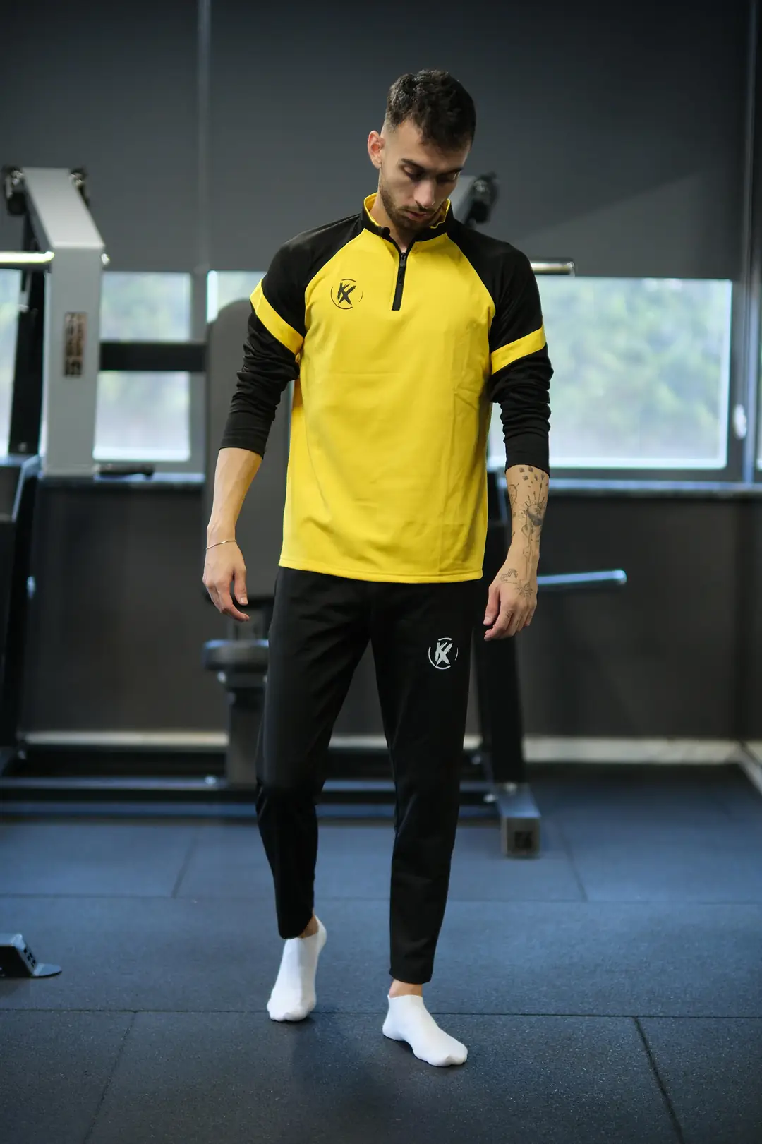 KX Logo, Lycra, Half-Zip Training Tracksuit