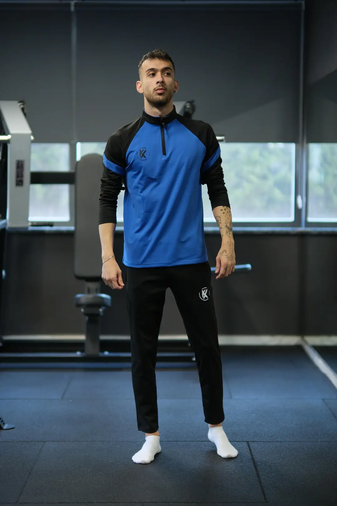 KX Logo, Lycra, Half-Zip Training Tracksuit